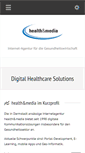 Mobile Screenshot of health-media.de
